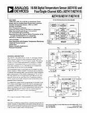 DataSheet AD7416 pdf